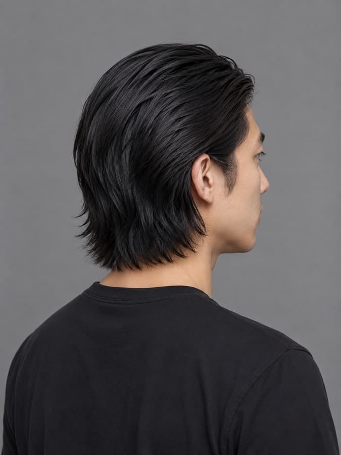 Flow, back view