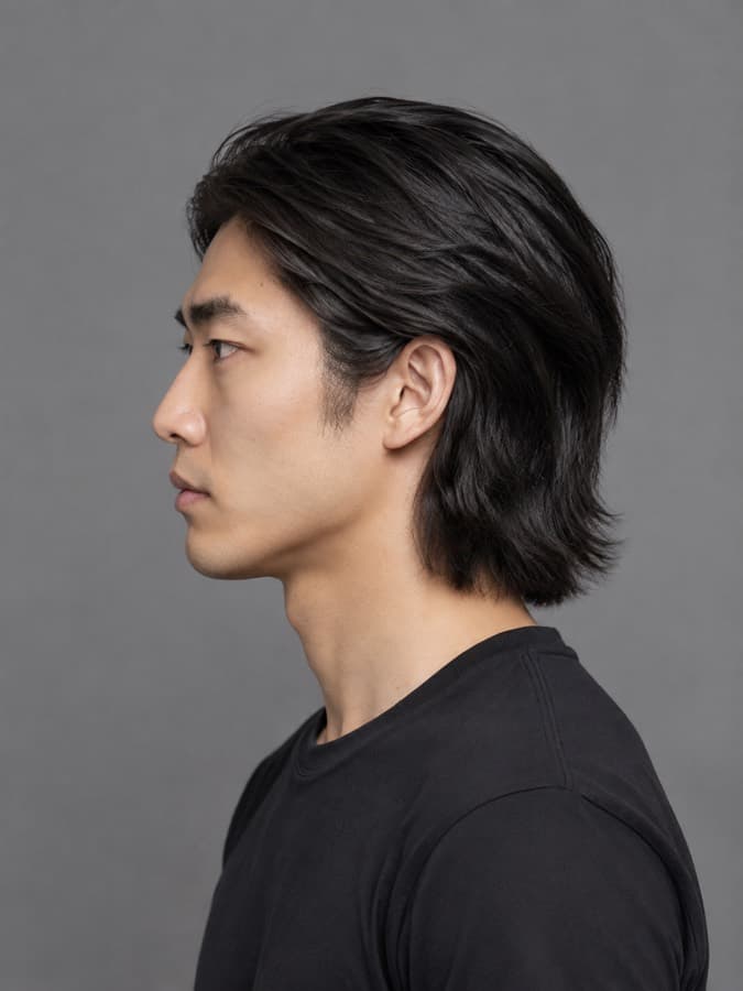 Flow, side view