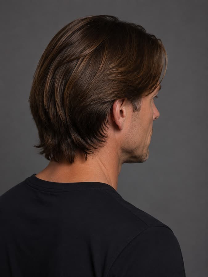 Medium layers, back view