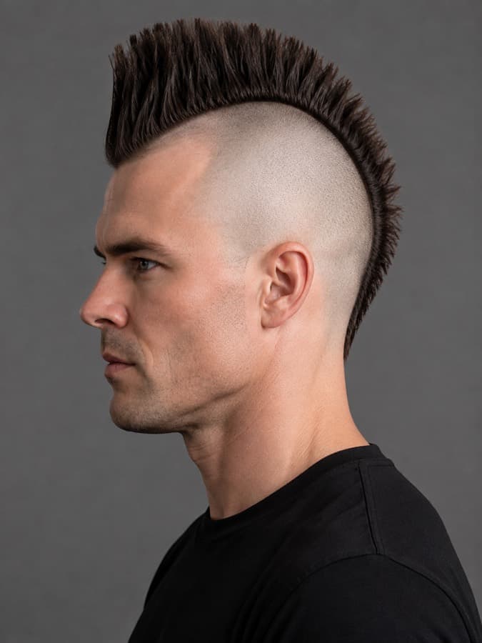 Mohawk, side view