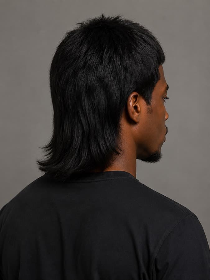 Mullet, back view