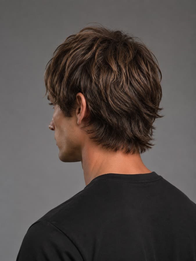 Shag, back view