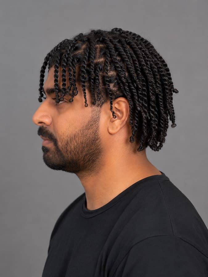 Twists, side view