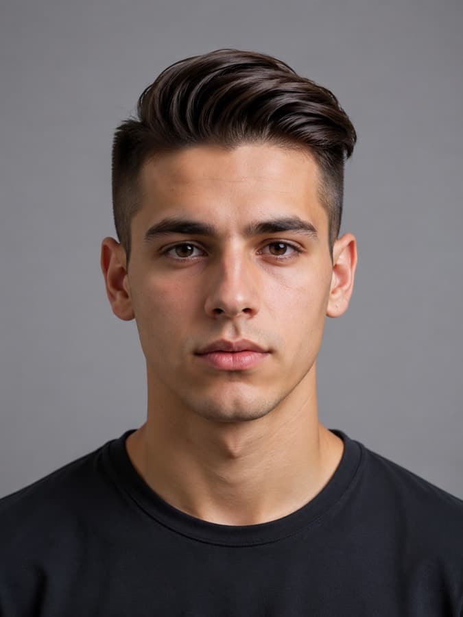 Undercut — One short length underneath, long on top.
